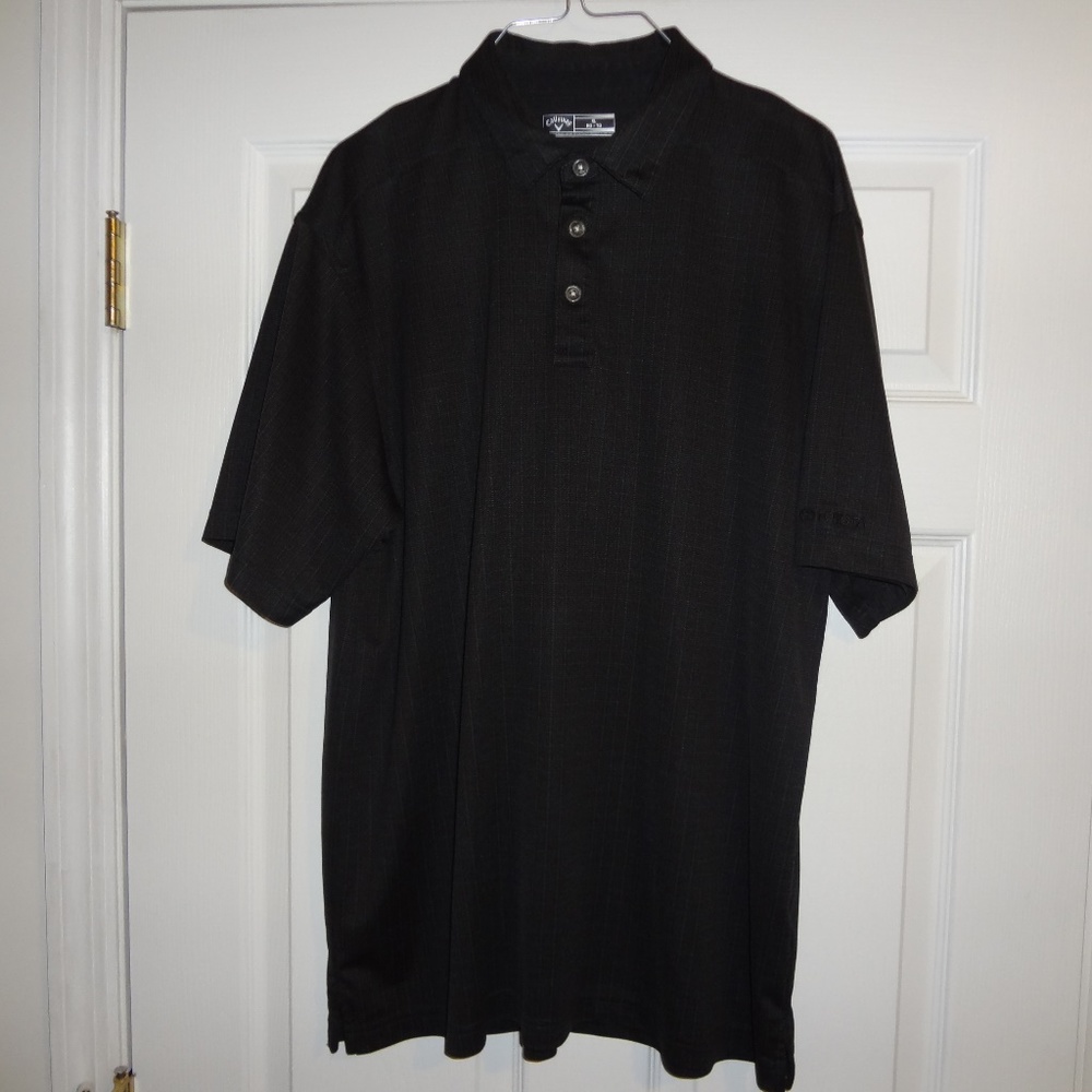 Callaway Men's XL Black Golf Shirt